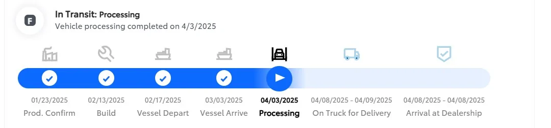 2025 Toyota 4runner Hybrids Arrive on Dealer Lots!? or QA hold on all? Screenshot 2025-04-08 114649