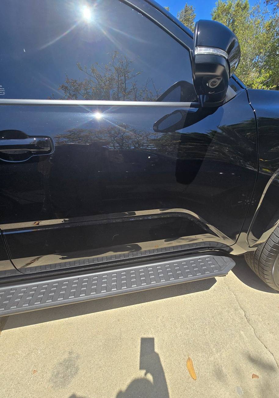 2025 4runner 6th gen Debadged, Dechromed & Powder Coated Wheels Black (Limited) 20250410_131256