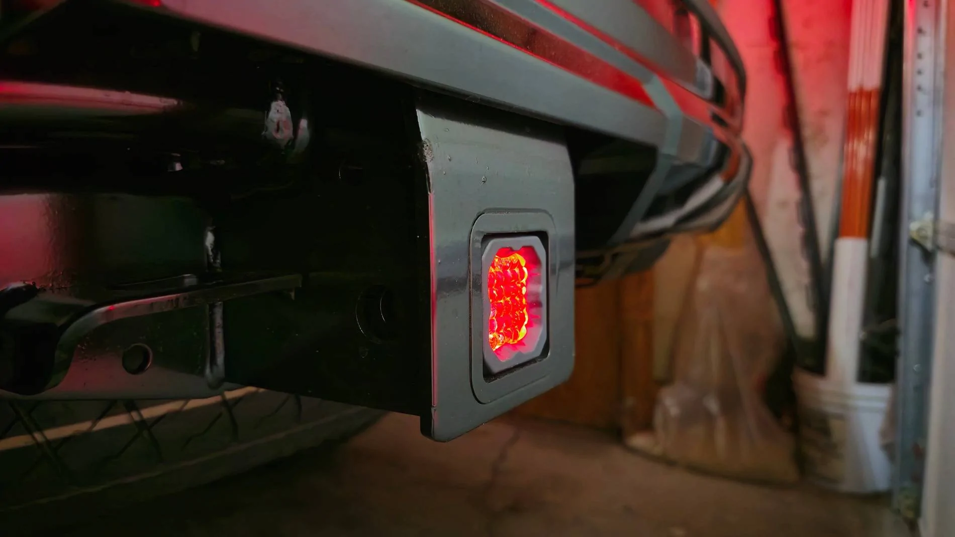 2025 4runner 6th gen Diode Dynamics HitchMount Reverse / 4th Brake Light + Install 20250410_185639