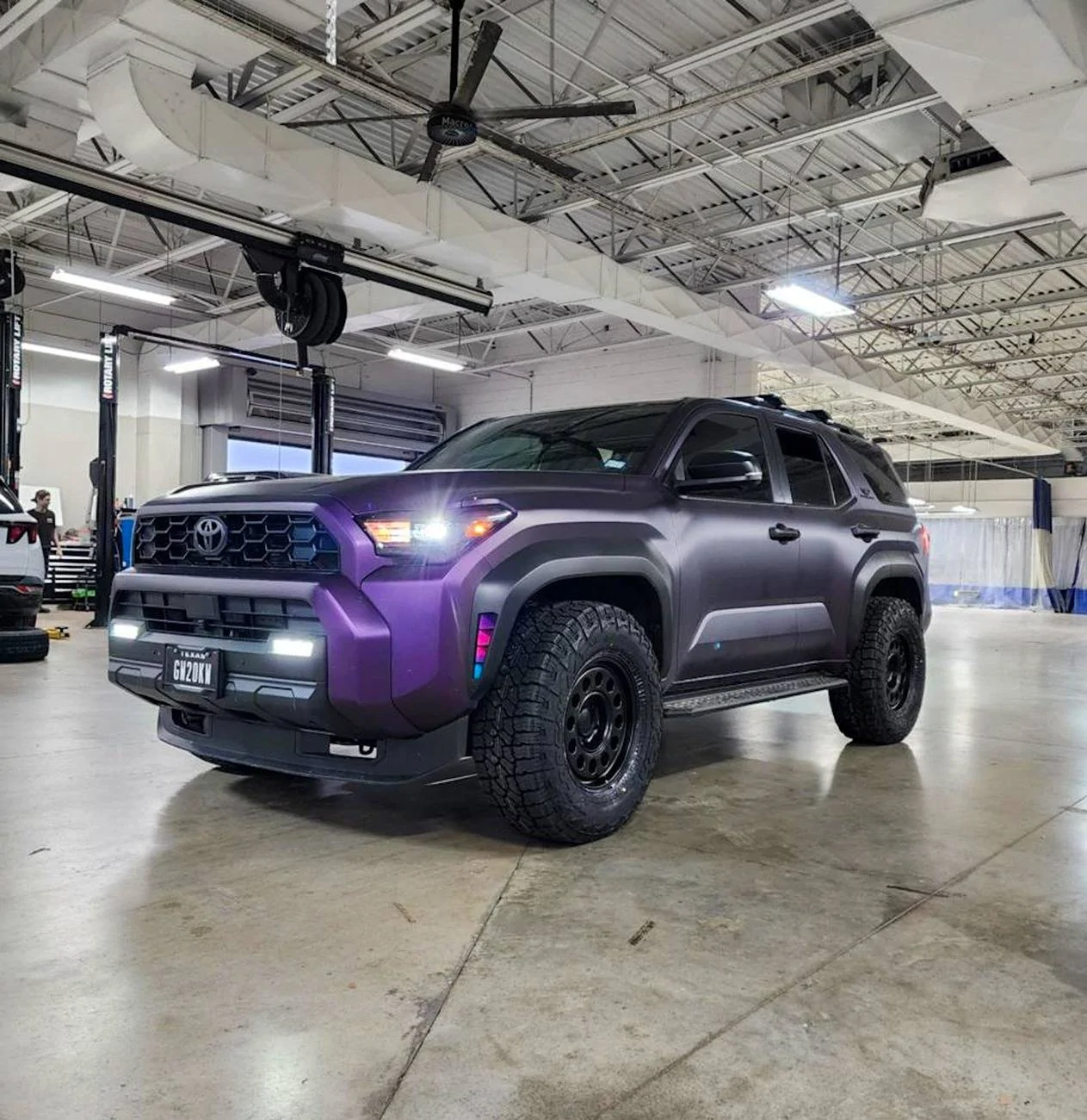 2025 4runner 6th gen Aftermarket Wheels, Bigger Tires, Lift Kits (Compilation) for 2025+ 4Runner 6th Gen -- Add Yours! Purple 2025 4Runner 285:70R17 Falken Wildpeaks AT4W Tires Nomad Convoy Wheels 3
