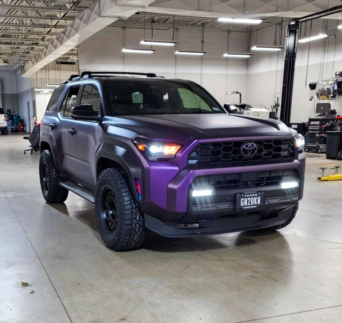 2025 4runner 6th gen Aftermarket Wheels, Bigger Tires, Lift Kits (Compilation) for 2025+ 4Runner 6th Gen -- Add Yours! Purple 2025 4Runner 285:70R17 Falken Wildpeaks AT4W Tires Nomad Convoy Wheels 1