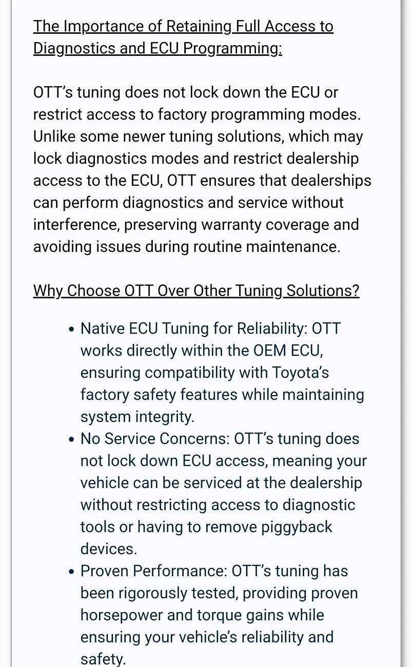 2025 4runner 6th gen Tunes: aFe Scorcher vs. OTT vs. JB4 vs. VF Tuner Screenshot_20250412_104207_Chrom