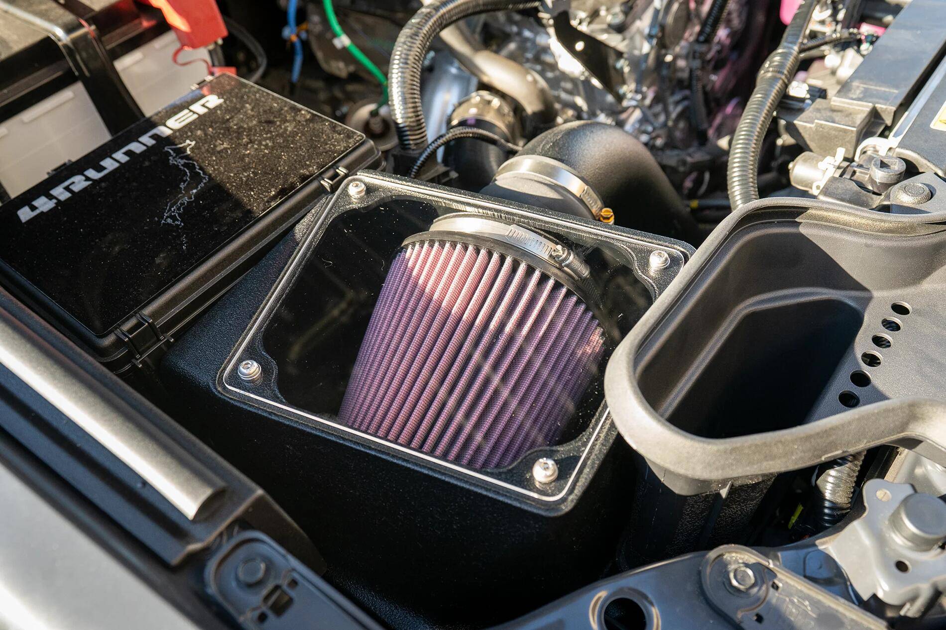 2025 4runner 6th gen K&N 63 Series Air Intake Install + Custom Acrylic Window 1744636683390-18