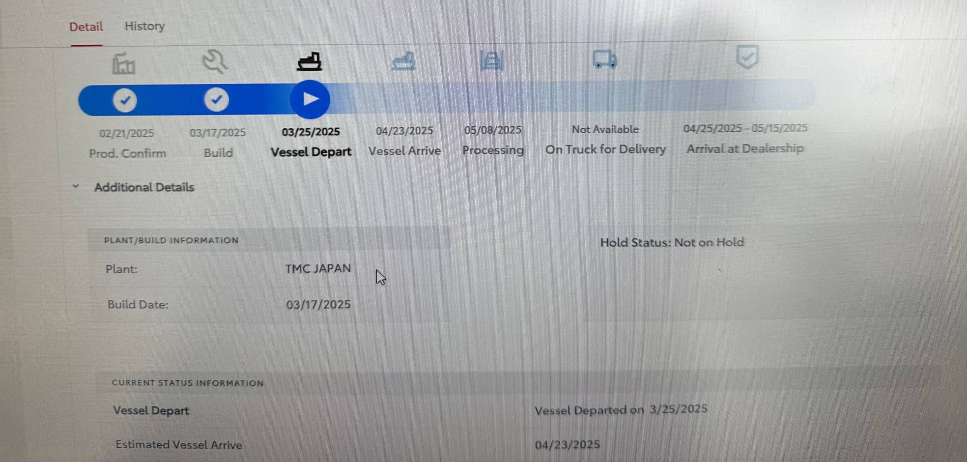 2025 4runner 6th gen East Coast delivery window 25 April - 15 May 76618374799__7443300E-058B-4442-B76E-F60E1847D967