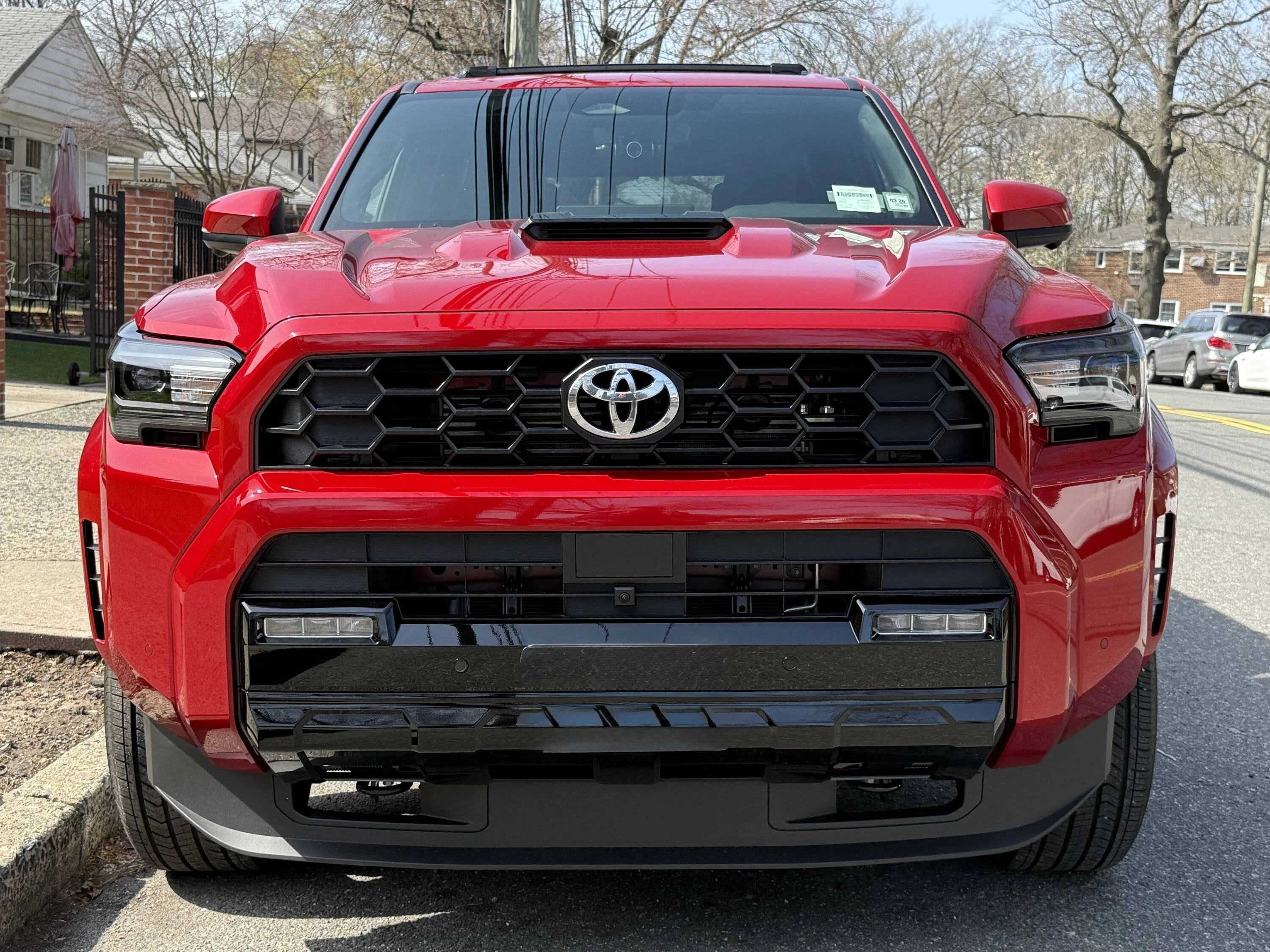 2025 4runner 6th gen A cheap way to have a RED tow hooks IMG_3562