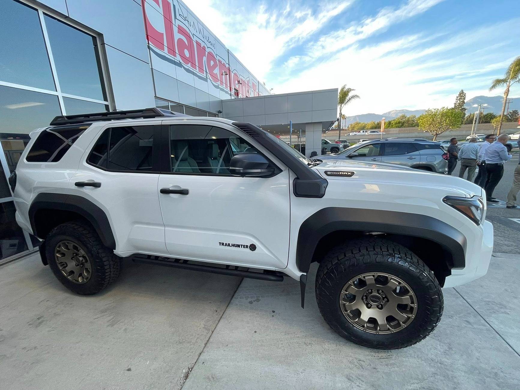 2025 4runner 6th gen ICE CAP WHITE Photos 4Runner 6th Gen (2025+) Ice Cap Trailhunter 4Runner 5