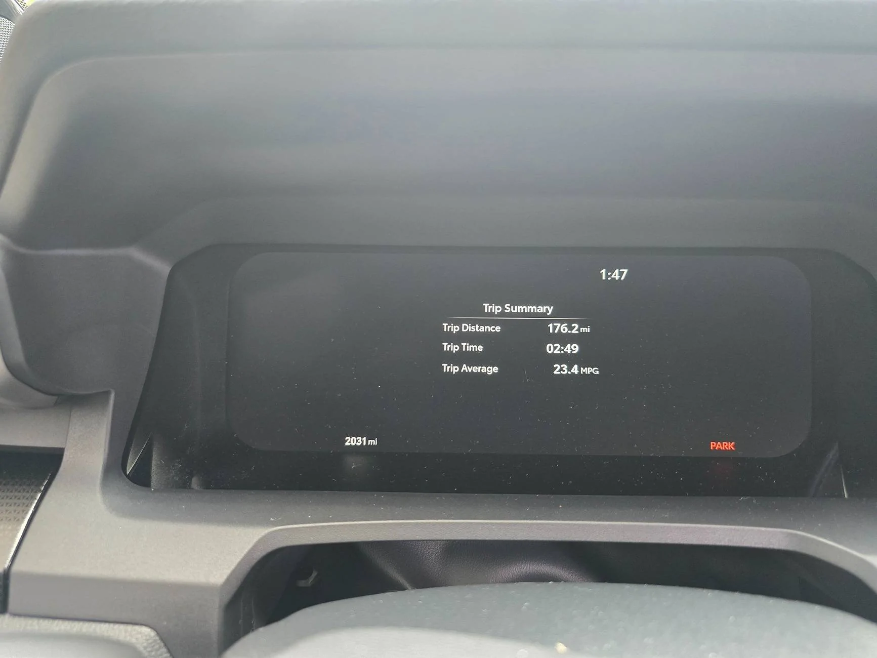 2025 4runner 6th gen Hybrid Real World MPG (iForce Max) - post your model, specs, general driving conditions, results: 20250414_134743
