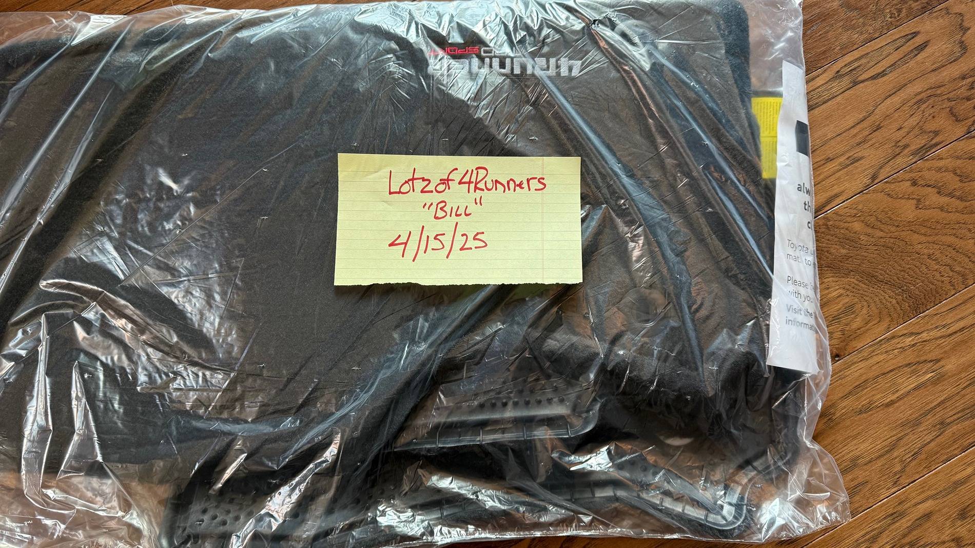 2025 4runner 6th gen 6th Gen TRD Sport - Carpet Floor Mats for sale - Cheap IMG_0593