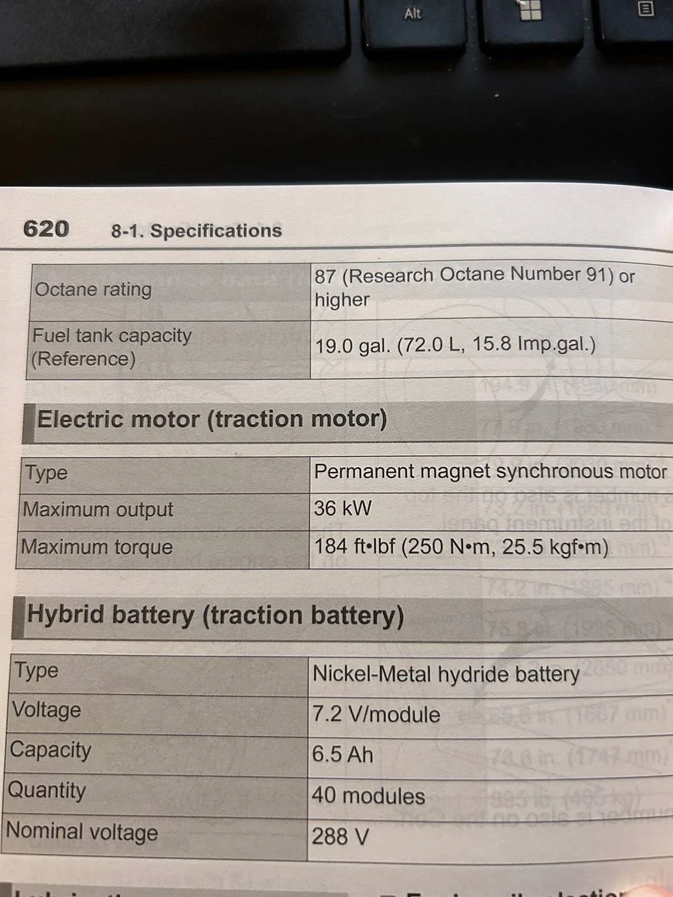 2025 4runner 6th gen What Gas Octane Level Required For iForce Max Hybrid - 87 or 91? IMG_2041