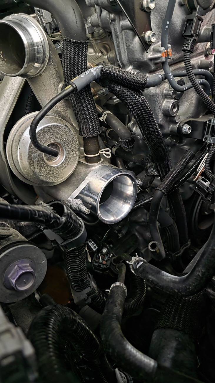 2025 4runner 6th gen K&N Air Intake 63 Series installed review + sound clip video (on non-hybrid gas engine) 20250414_203846-