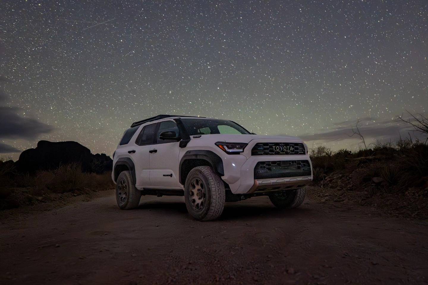 2025 4runner 6th gen Random Daily Photos of the Day Thread - Post Your 4Runner Pics! 📸 Ice Cap Trailhunter 4Runner northern lights2