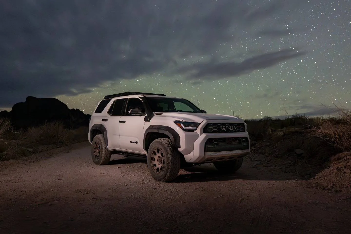 2025 4runner 6th gen ICE CAP WHITE Photos 4Runner 6th Gen (2025+) ice-cap-trailhunter-4runner-northern-lights1-jpg