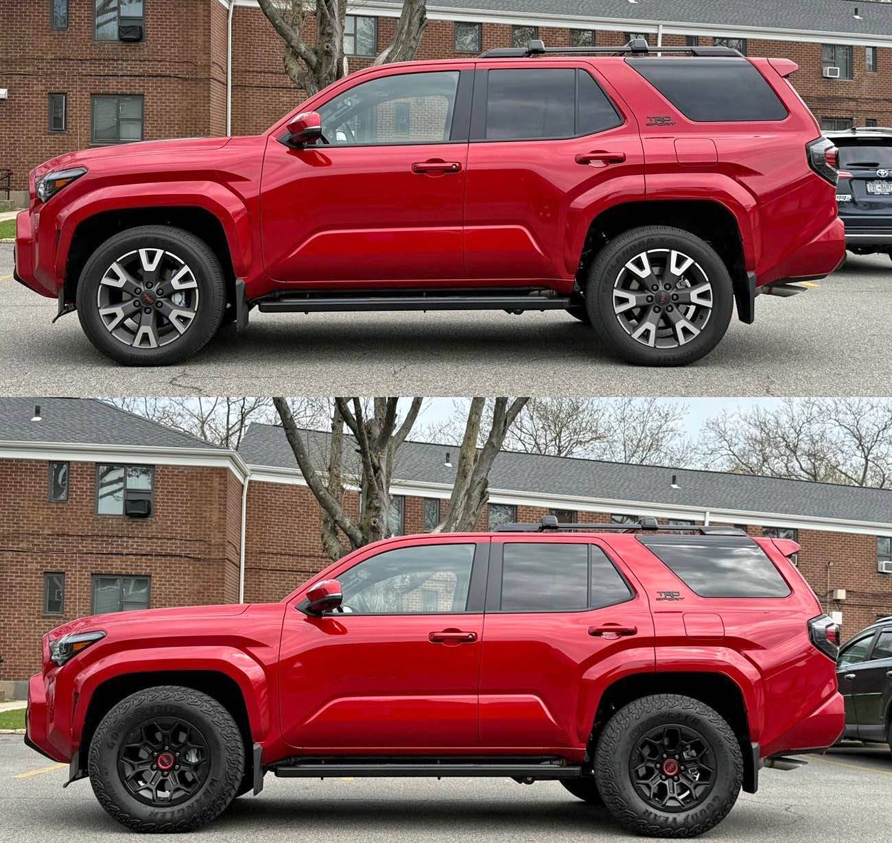 2025 4runner 6th gen Aftermarket Wheels, Bigger Tires, Lift Kits (Compilation) for 2025+ 4Runner 6th Gen -- Add Yours! 2025 4Runner TRD Sport 6th Gen TRD Pro wheels + 265:70:18 tires 3