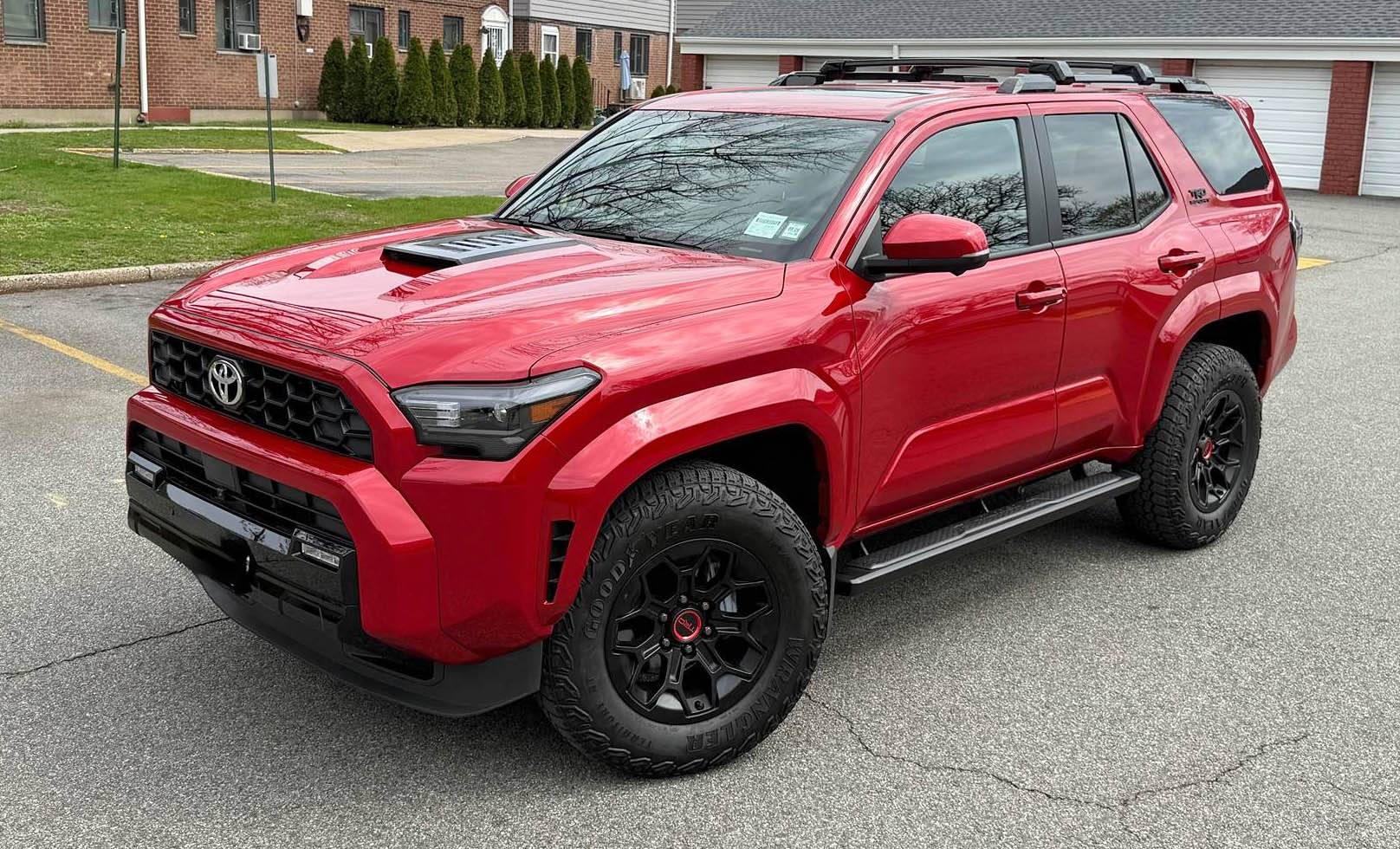 2025 Toyota 4runner SUPERSONIC RED Photos 4Runner 6th Gen (2025+) 2025 4Runner TRD Sport 6th Gen TRD Pro wheels + 265:70:18 tires 1