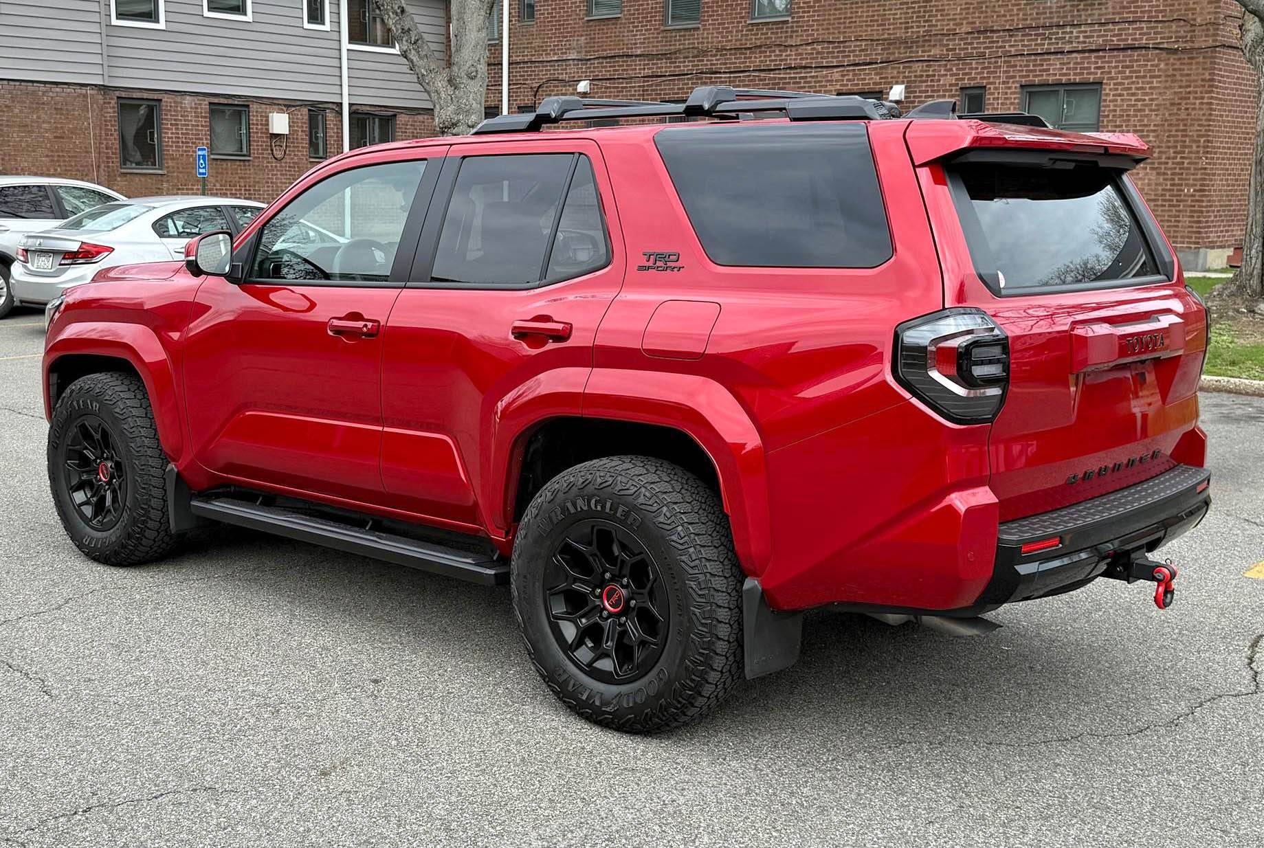 2025 Toyota 4runner SUPERSONIC RED Photos 4Runner 6th Gen (2025+) 2025 4Runner TRD Sport 6th Gen TRD Pro wheels + 265:70:18 tires 2