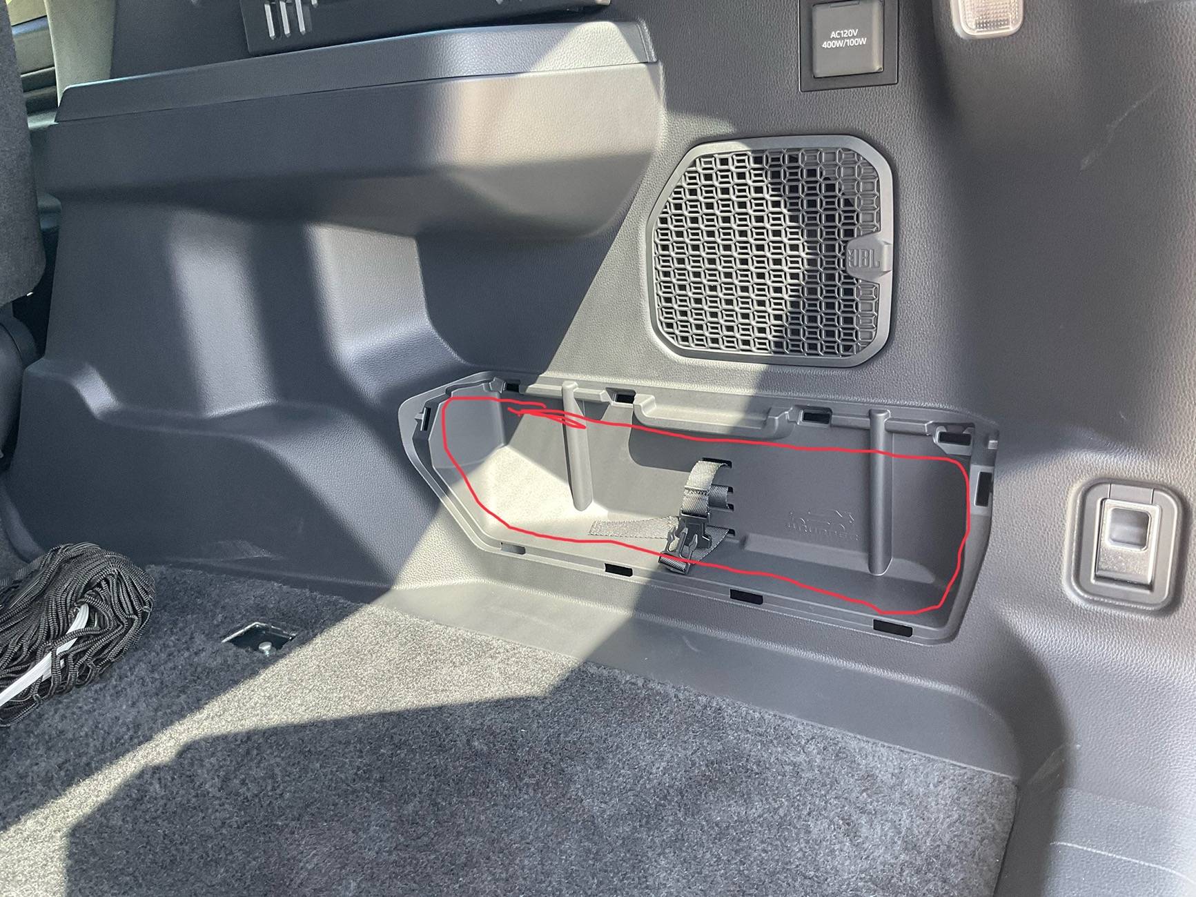 2025 4runner 6th gen Need Aftermarket Storage Solutions for Cargo Area IMG_1275