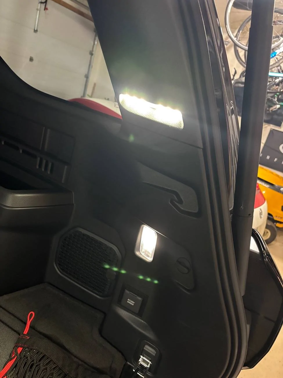 2025 Toyota 4runner Cargo Lamps option install in cargo area interior - photos & DIY instructions IMG_8942