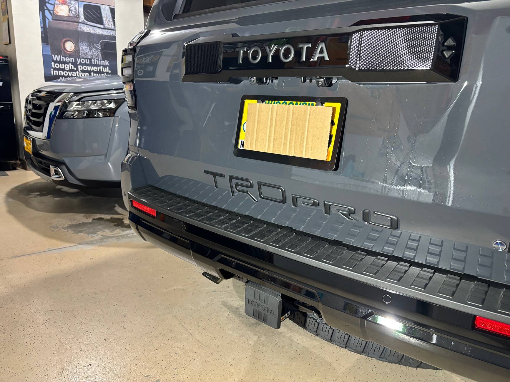 2025 4runner 6th gen 2025+ 6th gen TRD PRO tailgate rear emblem letters - inlays / inserts installed (TOYOTA & TRD PRO) IMG_8947