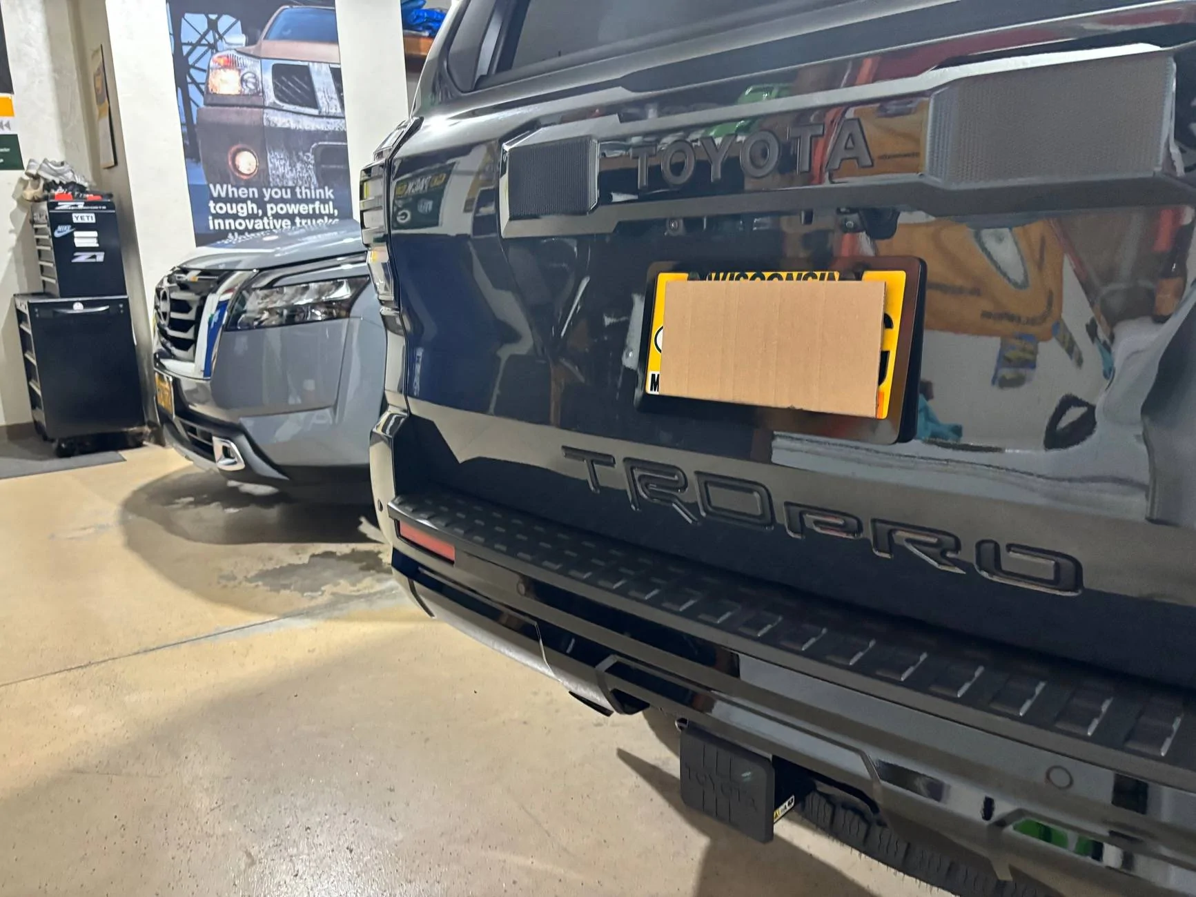 2025 4runner 6th gen 2025+ 6th gen TRD PRO tailgate rear emblem letters - inlays / inserts installed (TOYOTA & TRD PRO) IMG_8946