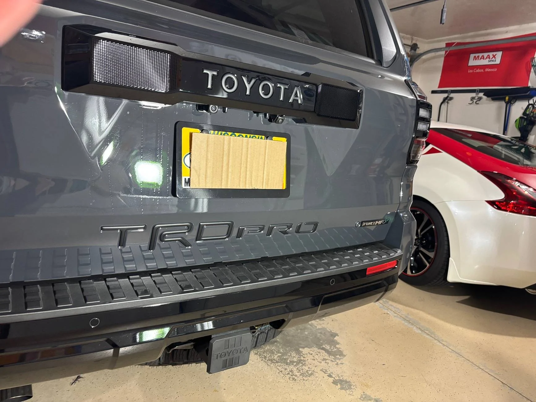 2025 4runner 6th gen 2025+ 6th gen TRD PRO tailgate rear emblem letters - inlays / inserts installed (TOYOTA & TRD PRO) IMG_8948