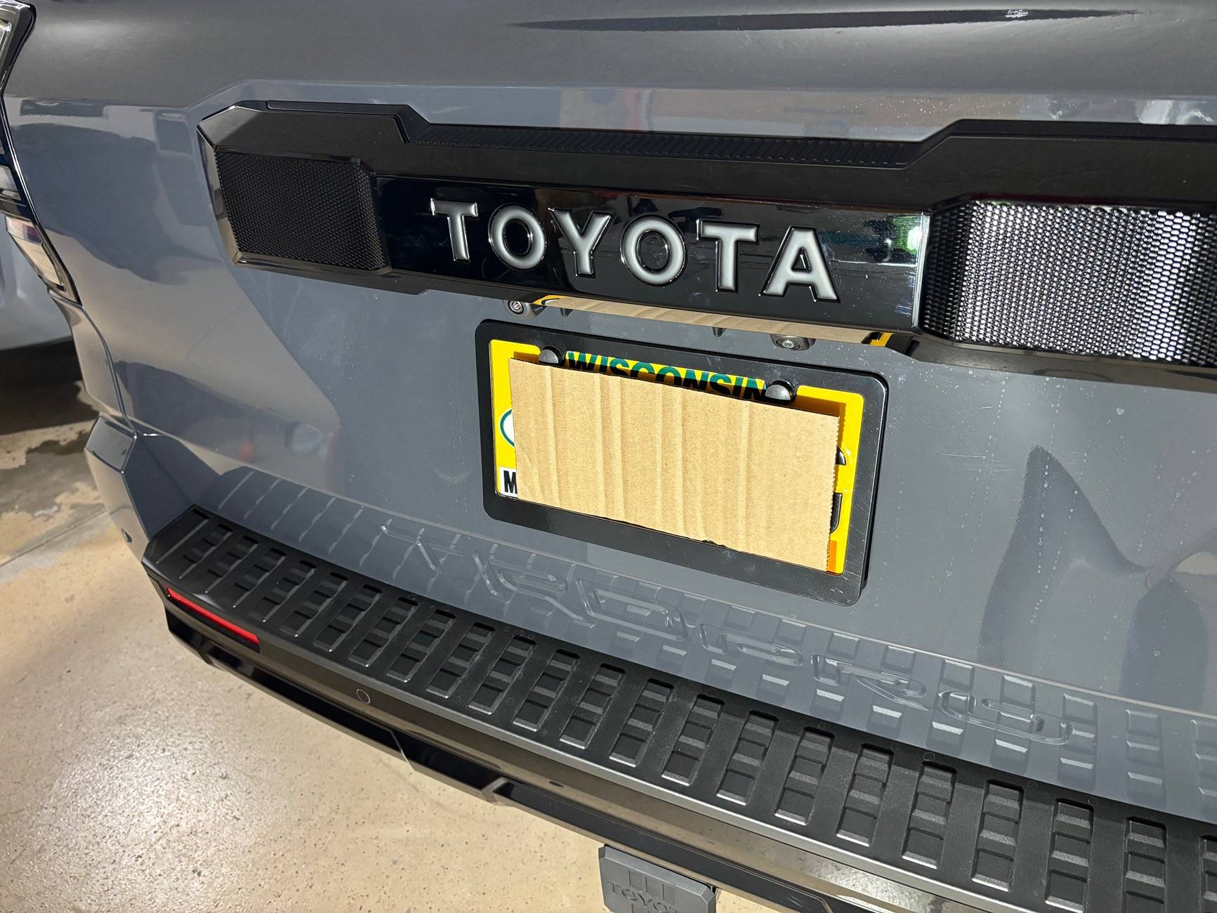 2025 4runner 6th gen 2025+ 6th gen TRD PRO tailgate rear emblem letters - inlays / inserts installed (TOYOTA & TRD PRO) IMG_8941