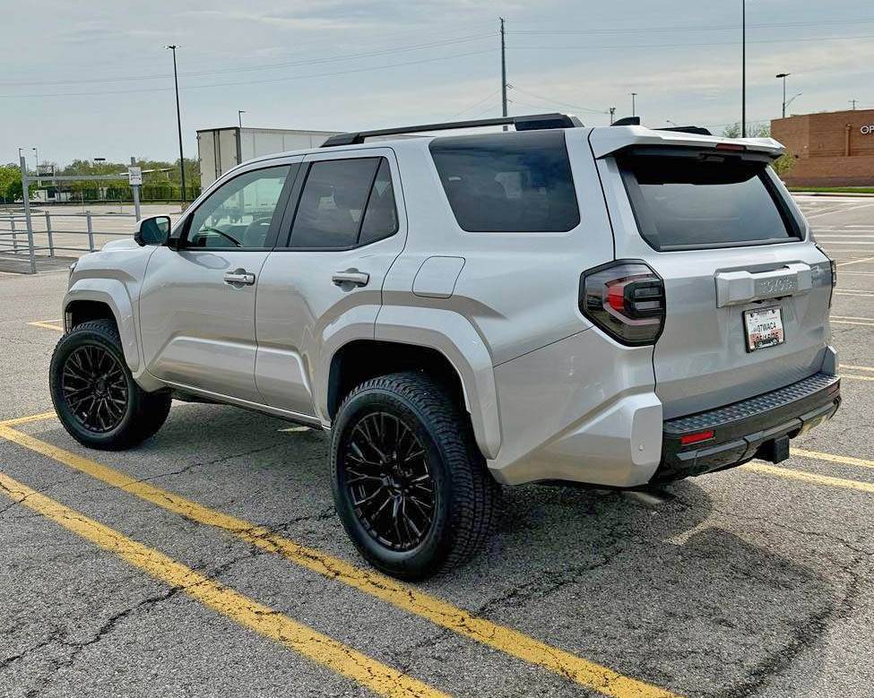 2025 Toyota 4runner CUTTING EDGE (Silver) Photos 4Runner 6th Gen (2025+) 285:55R20 Michelin LTX A:T2 with Fuel Rebar Wheels - ReadyLift 1.5%22 Leveling Kit 2