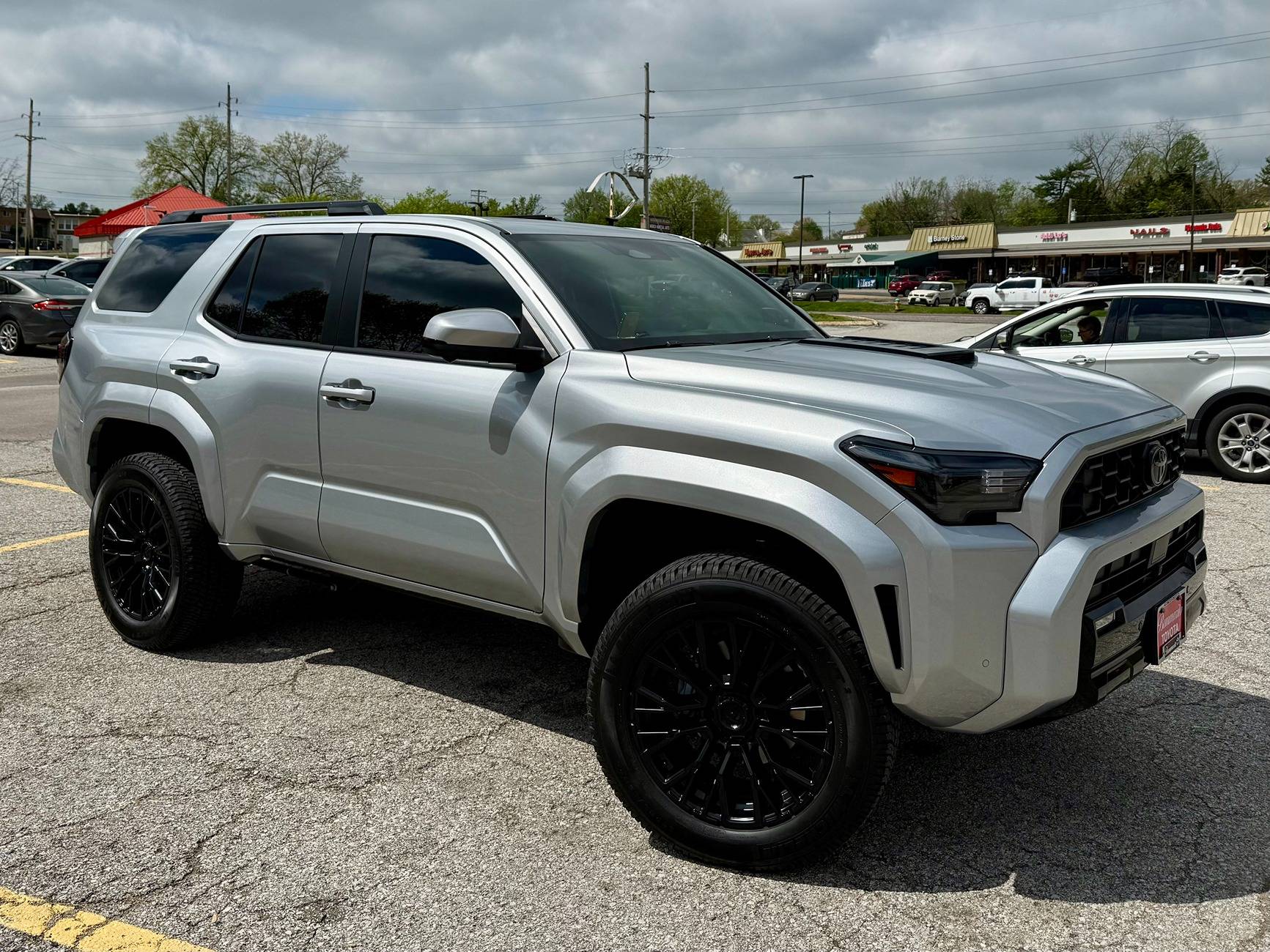 2025 4runner 6th gen Cutting Edge TRD Sport Premium: ReadyLift 1.5" Leveling Kit + 285/55R20 Michelin LTX A/T2 + 20" Fuel Rebar Wheels IMG_8517