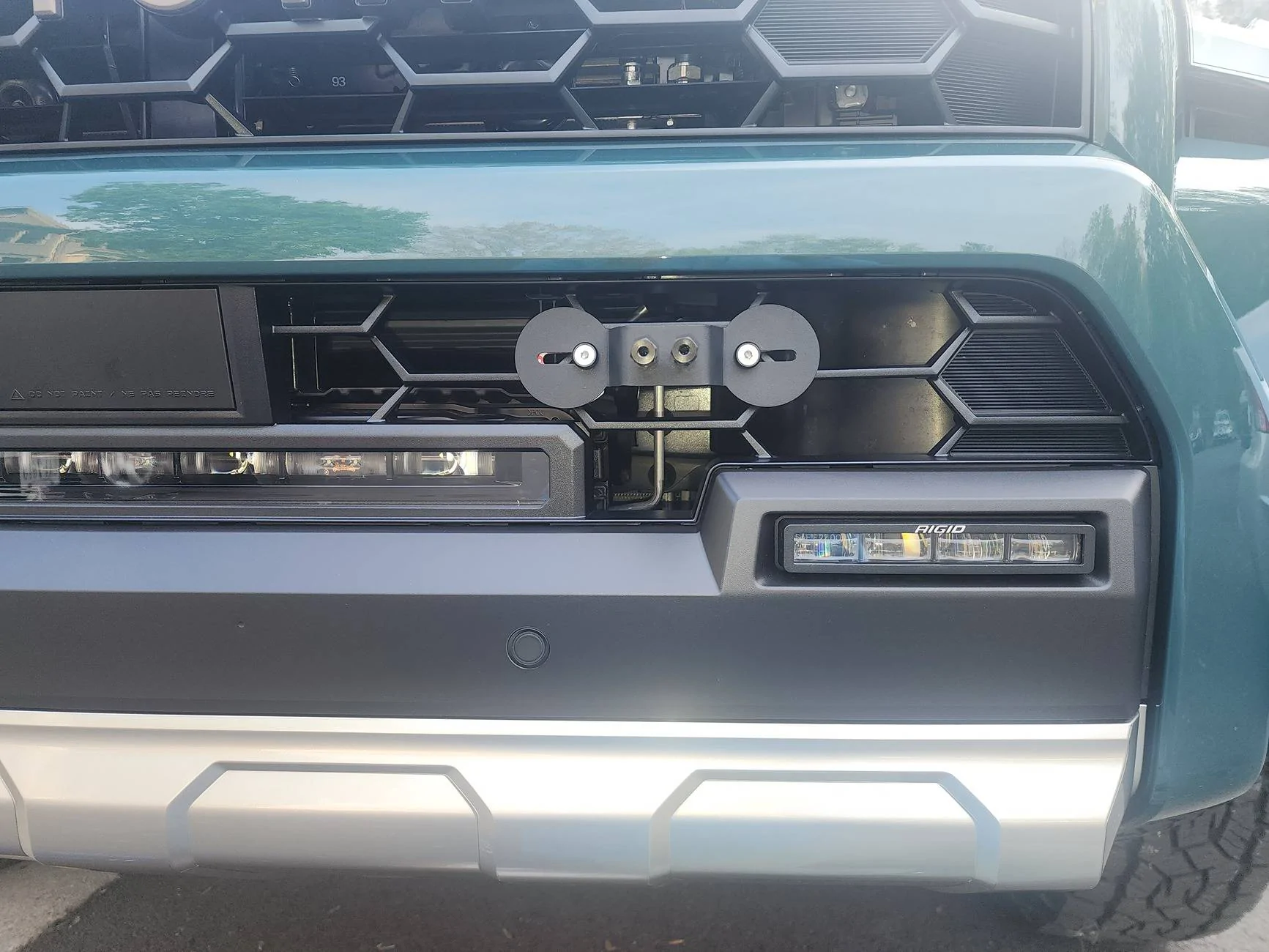 2025 4runner 6th gen NO DRILL Front License Plate Holder [Trailhunter + TRD Pro] 20250421_182947