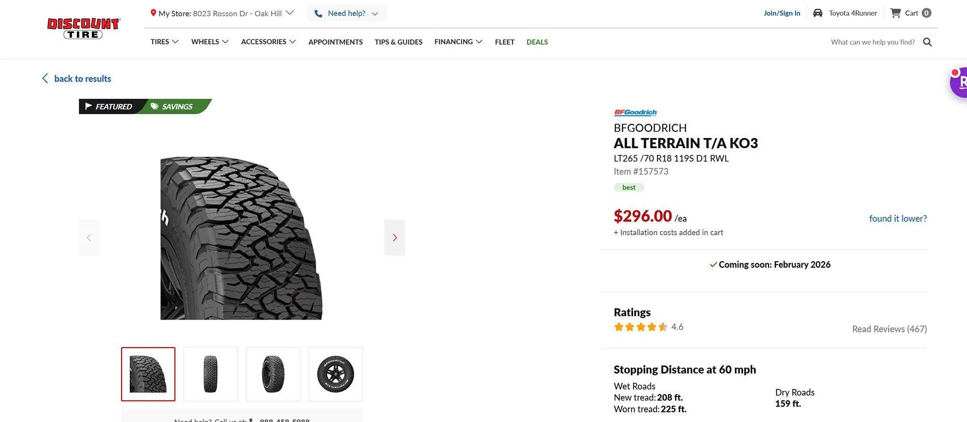 2025 Toyota 4runner Do the Hybrids need an LT / E load tire? Screenshot 2025-04-22 110629