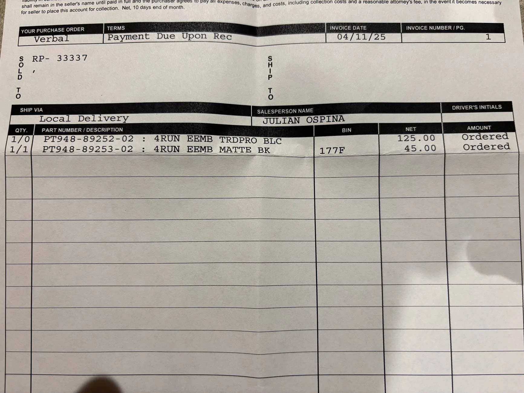 2025 Toyota 4runner OEM Badge Inserts - what are they exactly? IMG_8949