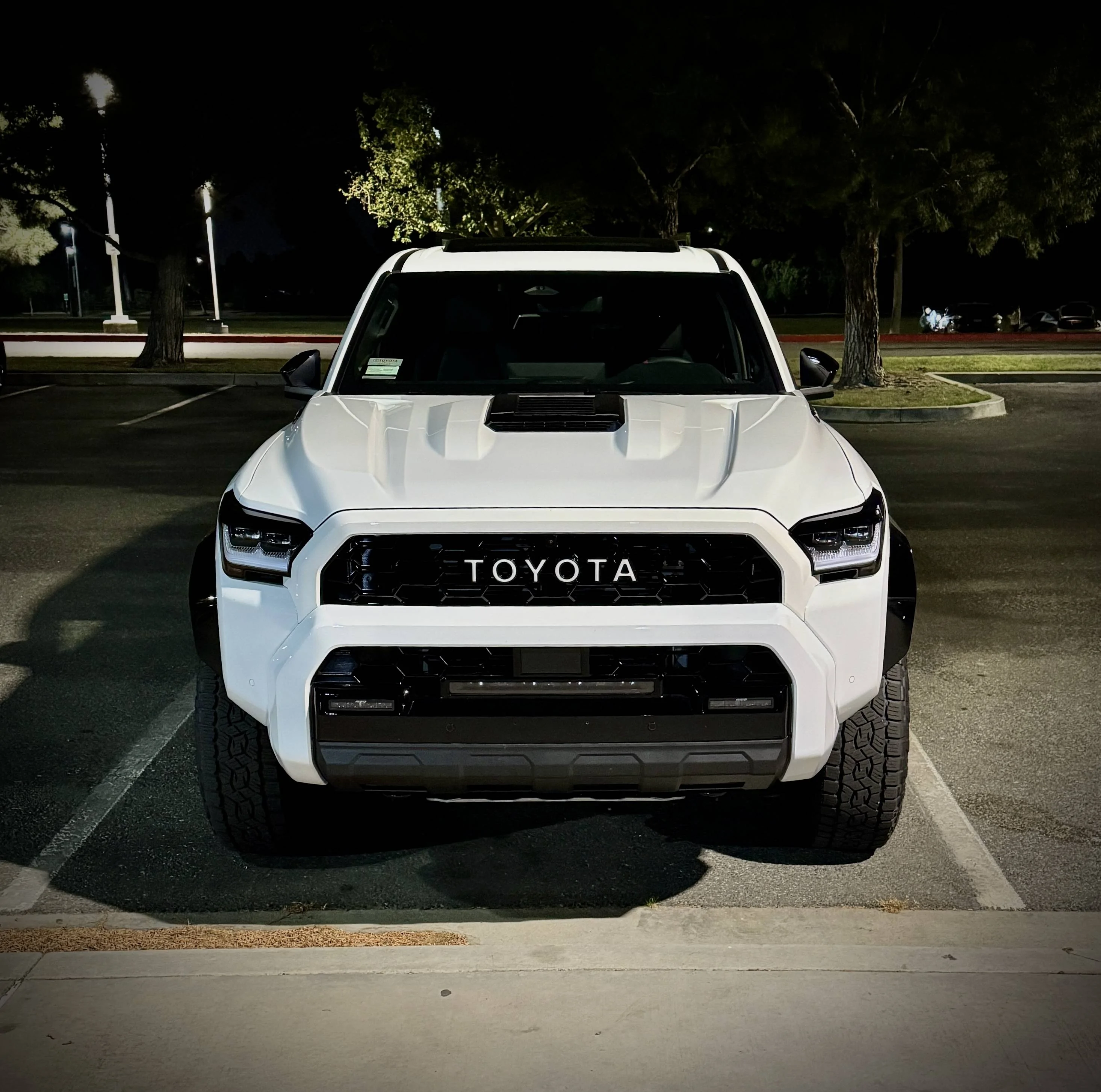 2025 Toyota 4runner Me to my wife: We’re just gonna check it out… Next thing we know, we're driving it out of the showroom! 2025 Ice Cap TRD Pro IMG_1944