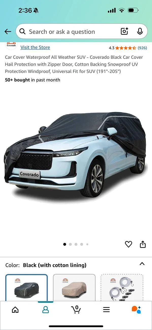 2025 4runner 6th gen 4 runner weather protection cover IMG_6831