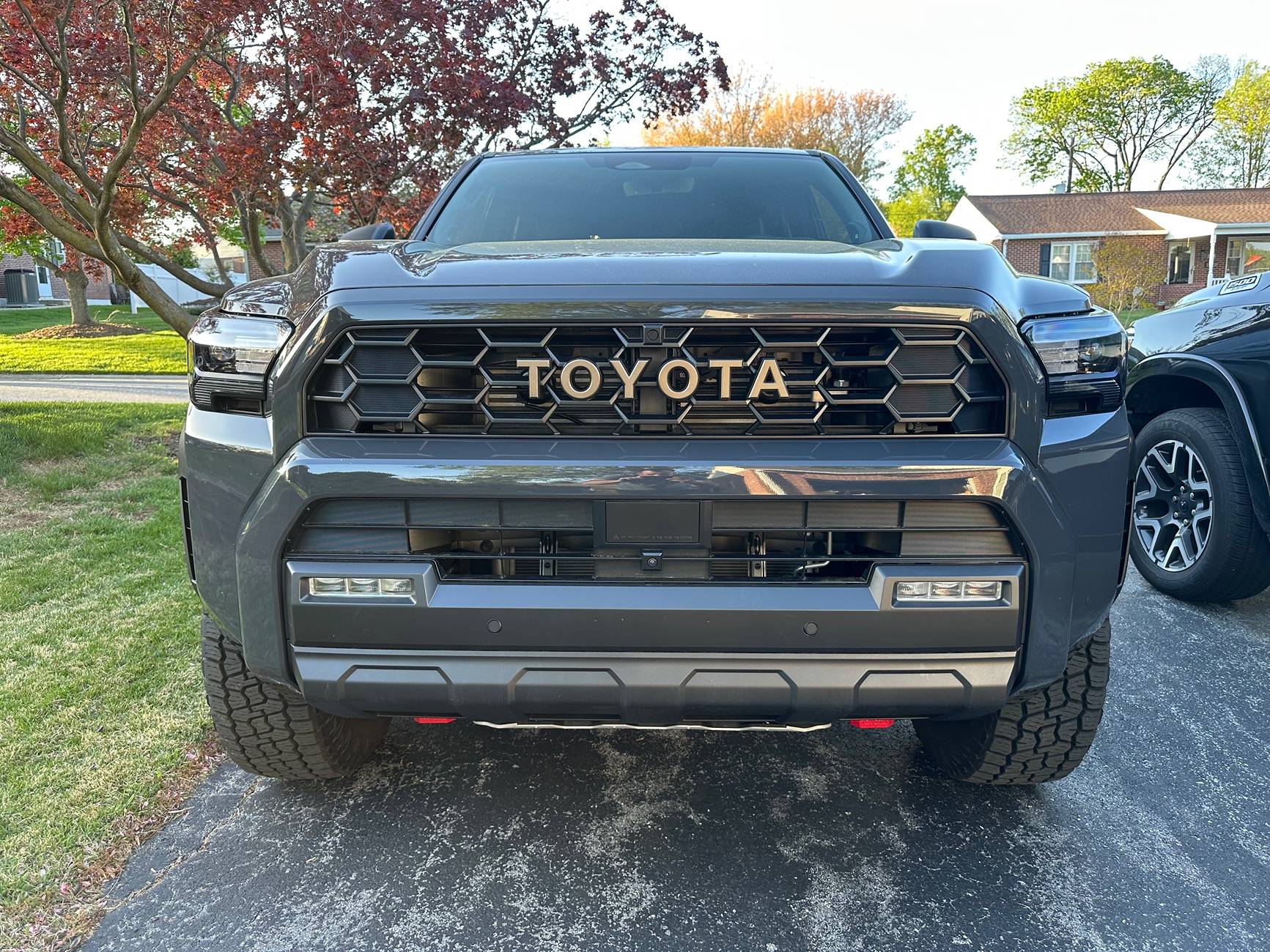 2025 Toyota 4runner Trailhunter Heritage Grill installed on ORP (TRD Off-Road Premium) IMG_7931