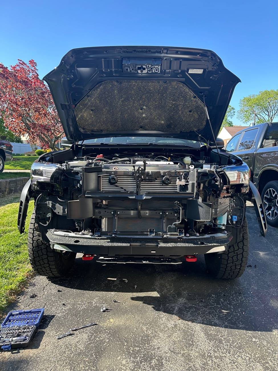 2025 Toyota 4runner Trailhunter Heritage Grill installed on ORP (TRD Off-Road Premium) IMG_7929