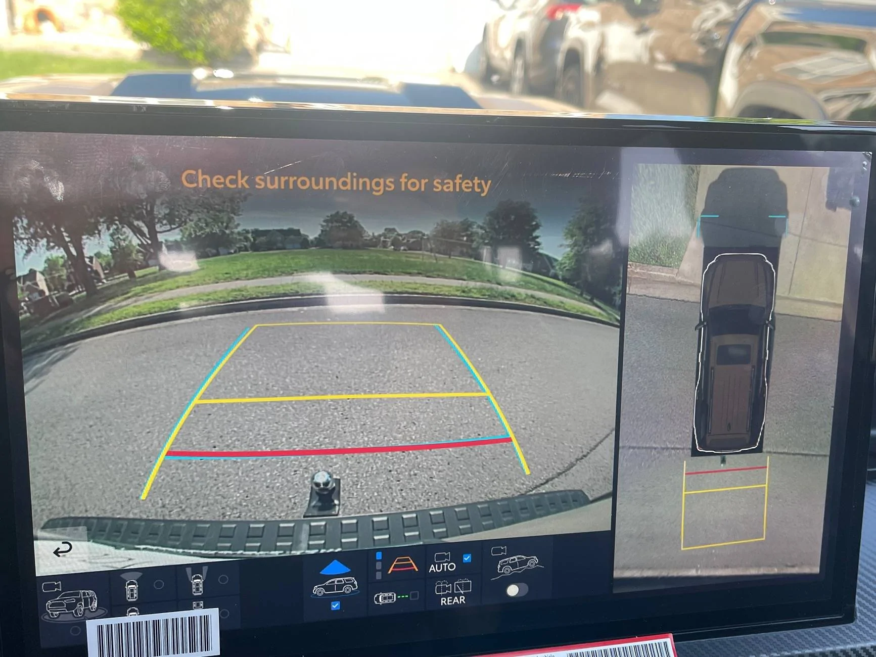 2025 4runner 6th gen 4RUNNER TRD PRO Front and back camera faded quality colors IMG_1950