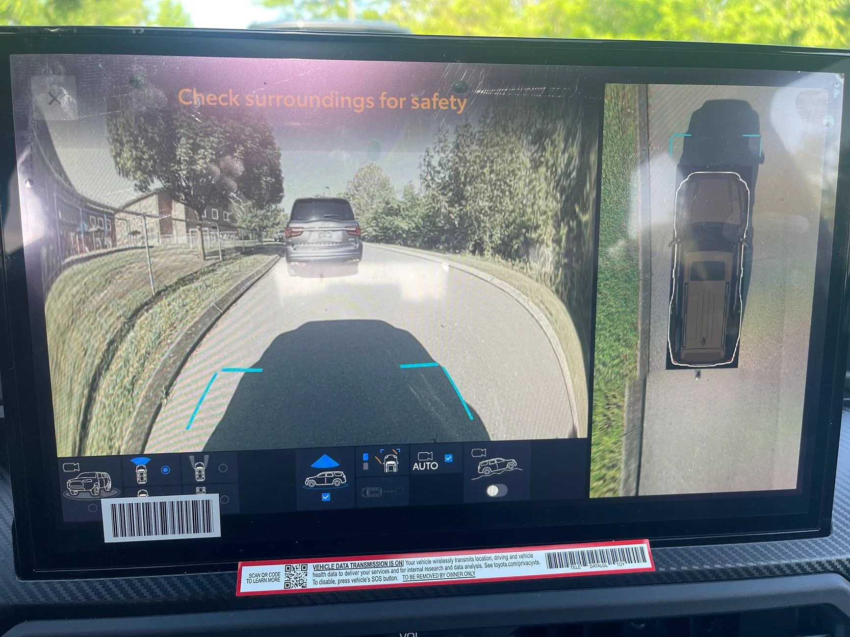 2025 4runner 6th gen 4RUNNER TRD PRO Front and back camera faded quality colors IMG_1952