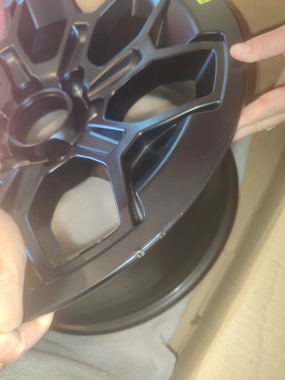 2025 4runner 6th gen TRD Sport on TRD Pro wheels + 265/70/18 Goodyear Territory R/T tires (stock suspension Supersonic Red) IMG20250428165656