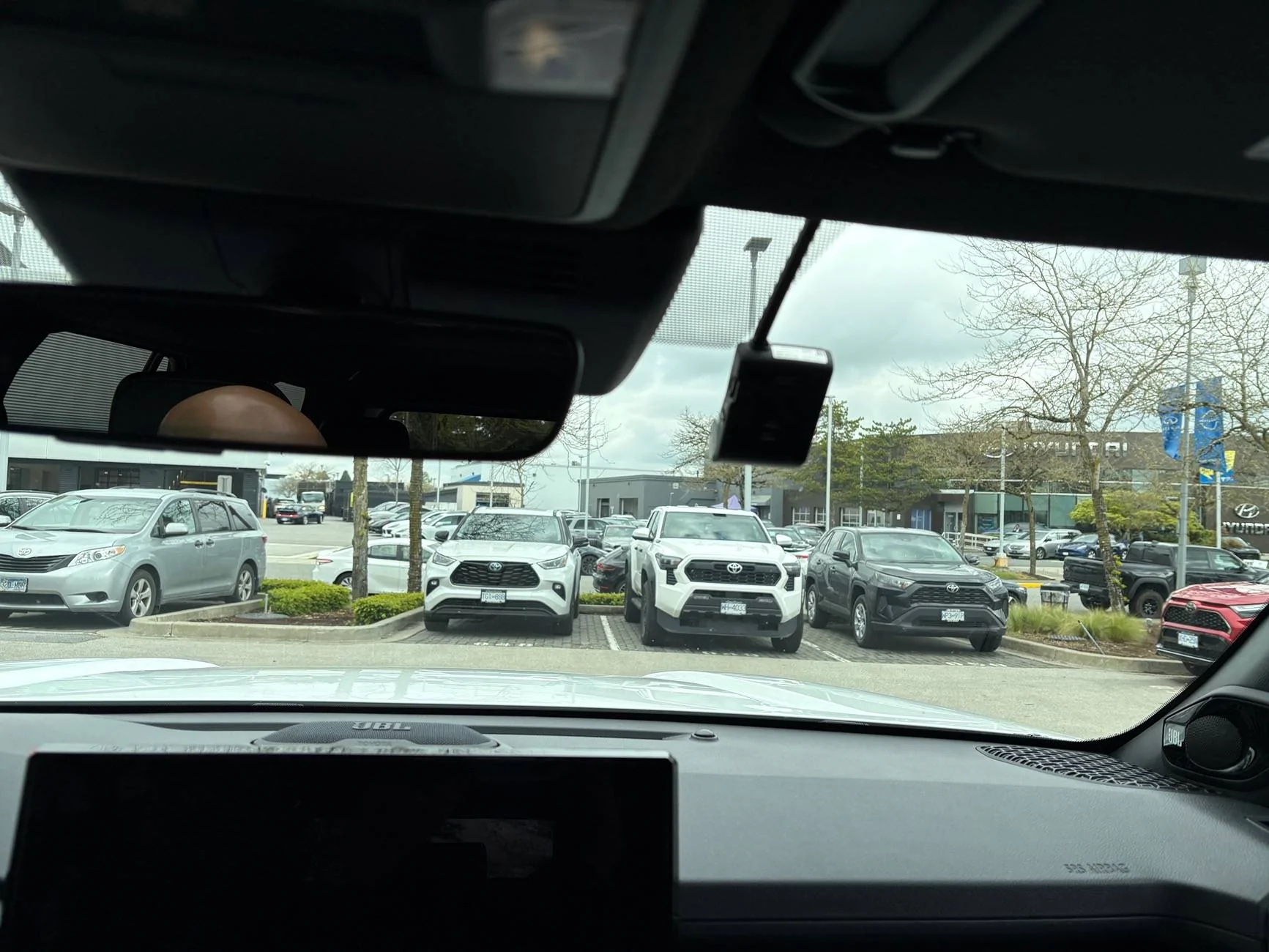 2025 4runner 6th gen Toyota OEM Dash Cam - placement correct? IMG_5135