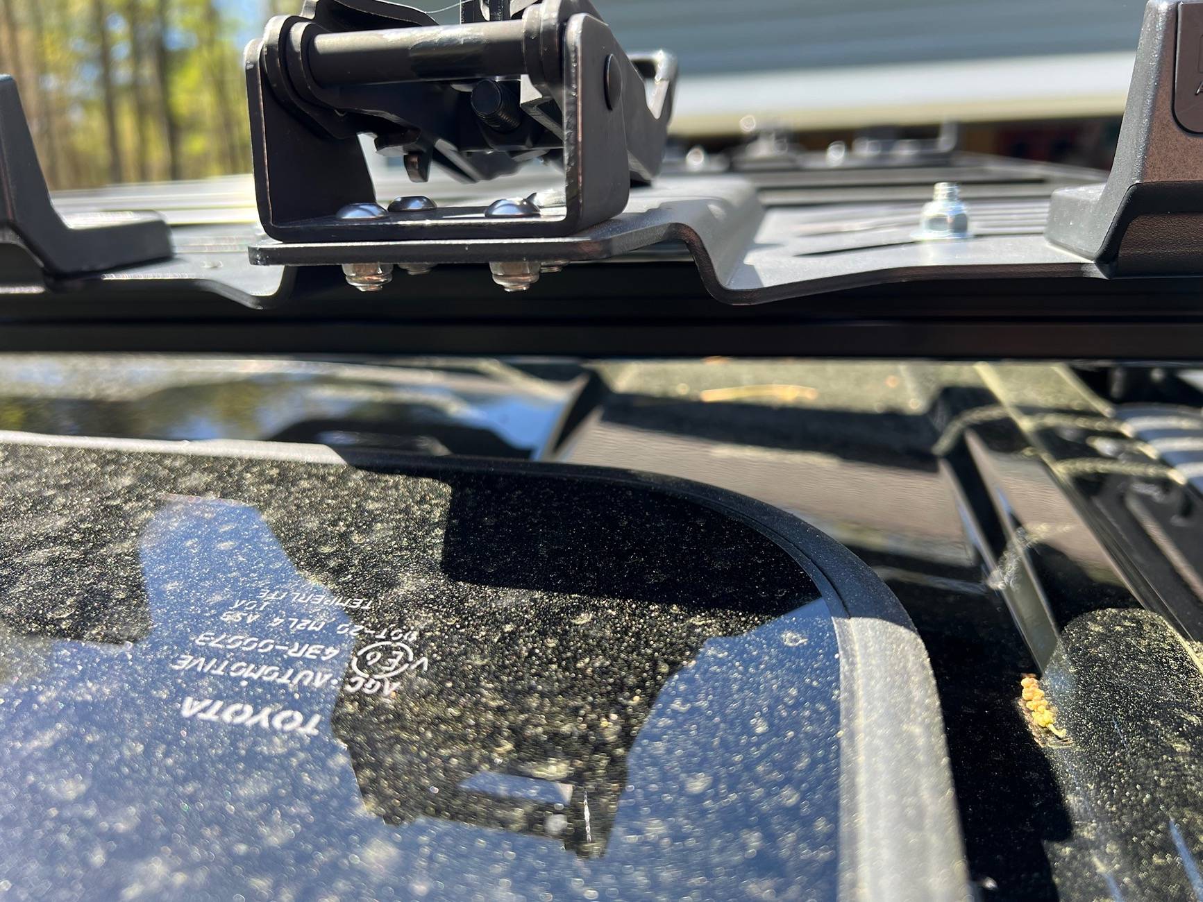 2025 Toyota 4runner Mods installed: TRD side steps running boards, TRD red tow hooks, Prinsu Roof Rack.... more to come IMG_5455