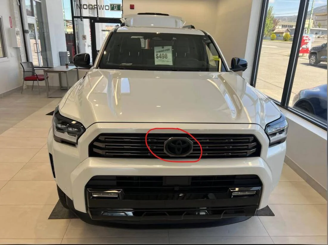 2025 4runner 6th gen Gigantic outer edge on Platinum Badge!! Screenshot 2025-05-01 063505