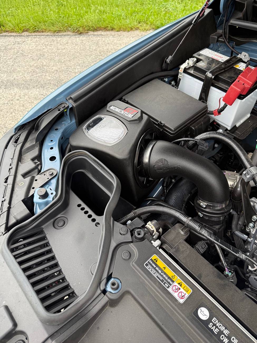 2025 4runner 6th gen aFe Power intake installed IMG_8244