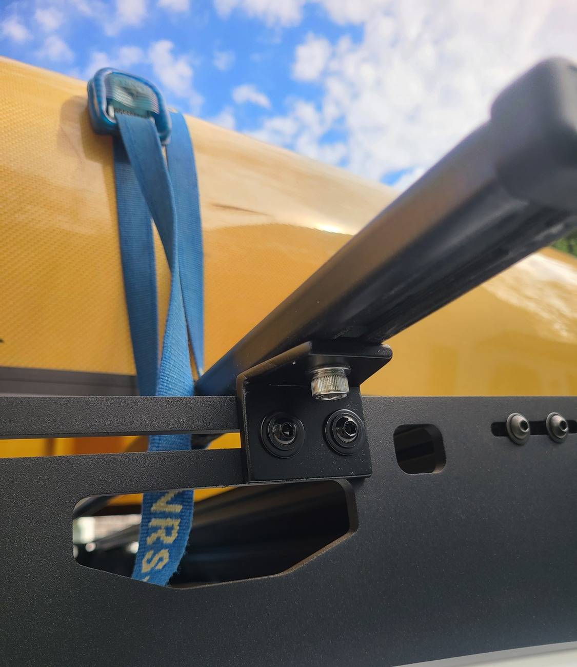 2025 4runner 6th gen Sherpa Rack with Custom Thule Bar Adaptors 20250430_091046