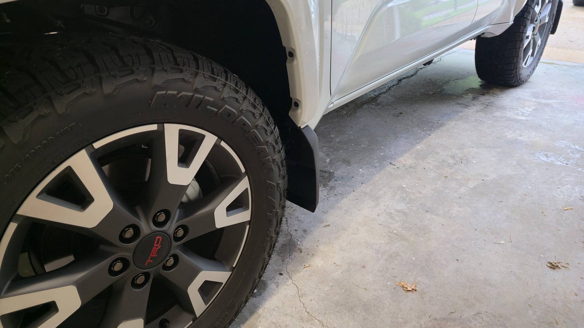 2025 4runner 6th gen OEM Mudflap / Mud Guard Install Guide DIY Instructions [Photos & Installation PDF] 20250503_133601