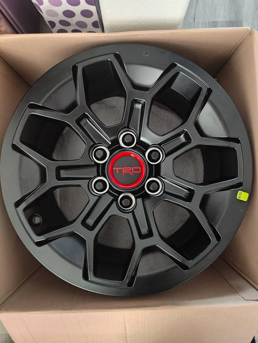 2025 Toyota 4runner Matte black lugnut part number # 1000005863
