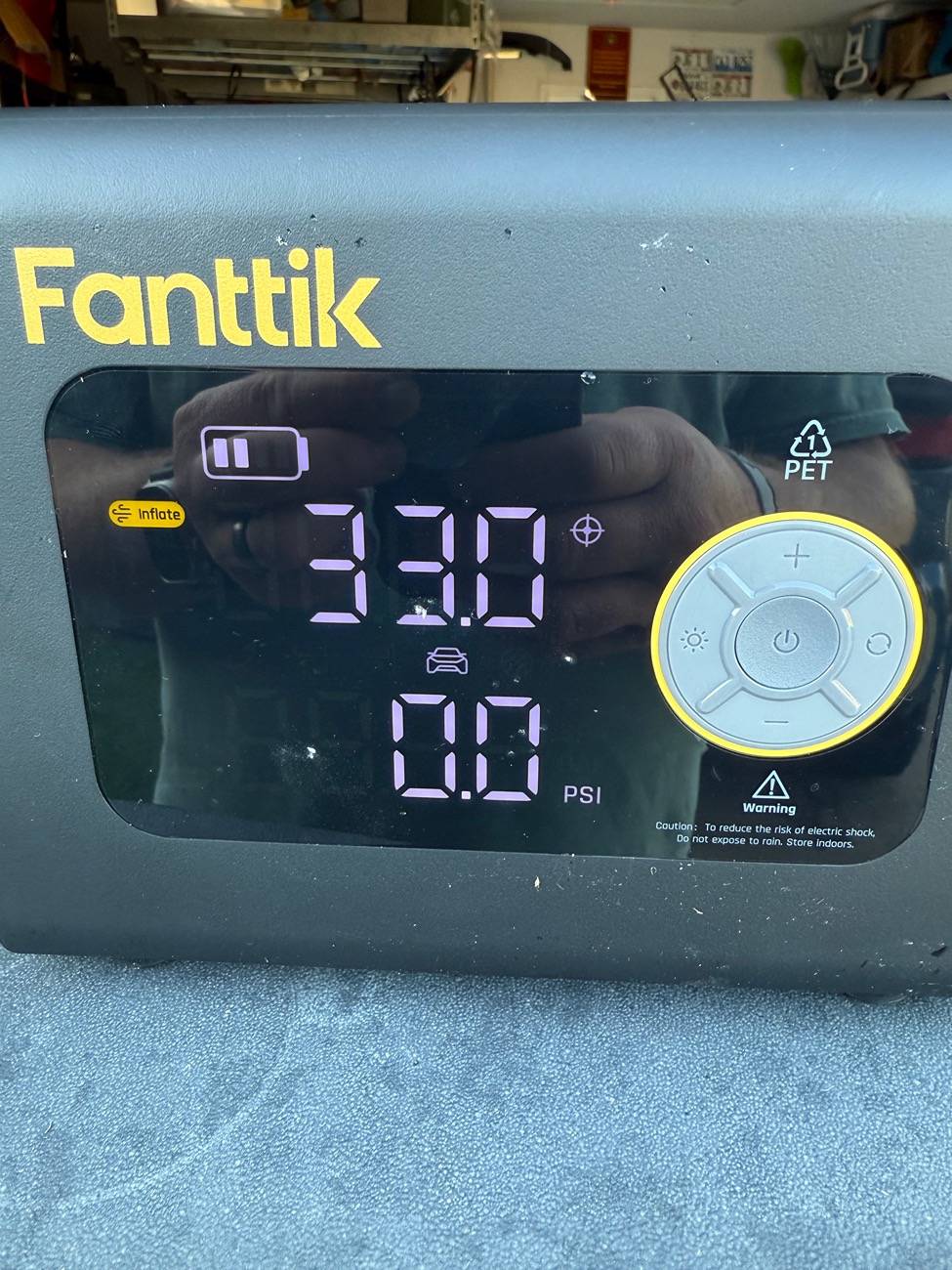 2025 4runner 6th gen Fanttik S300 Cross air pump review IMG_0469