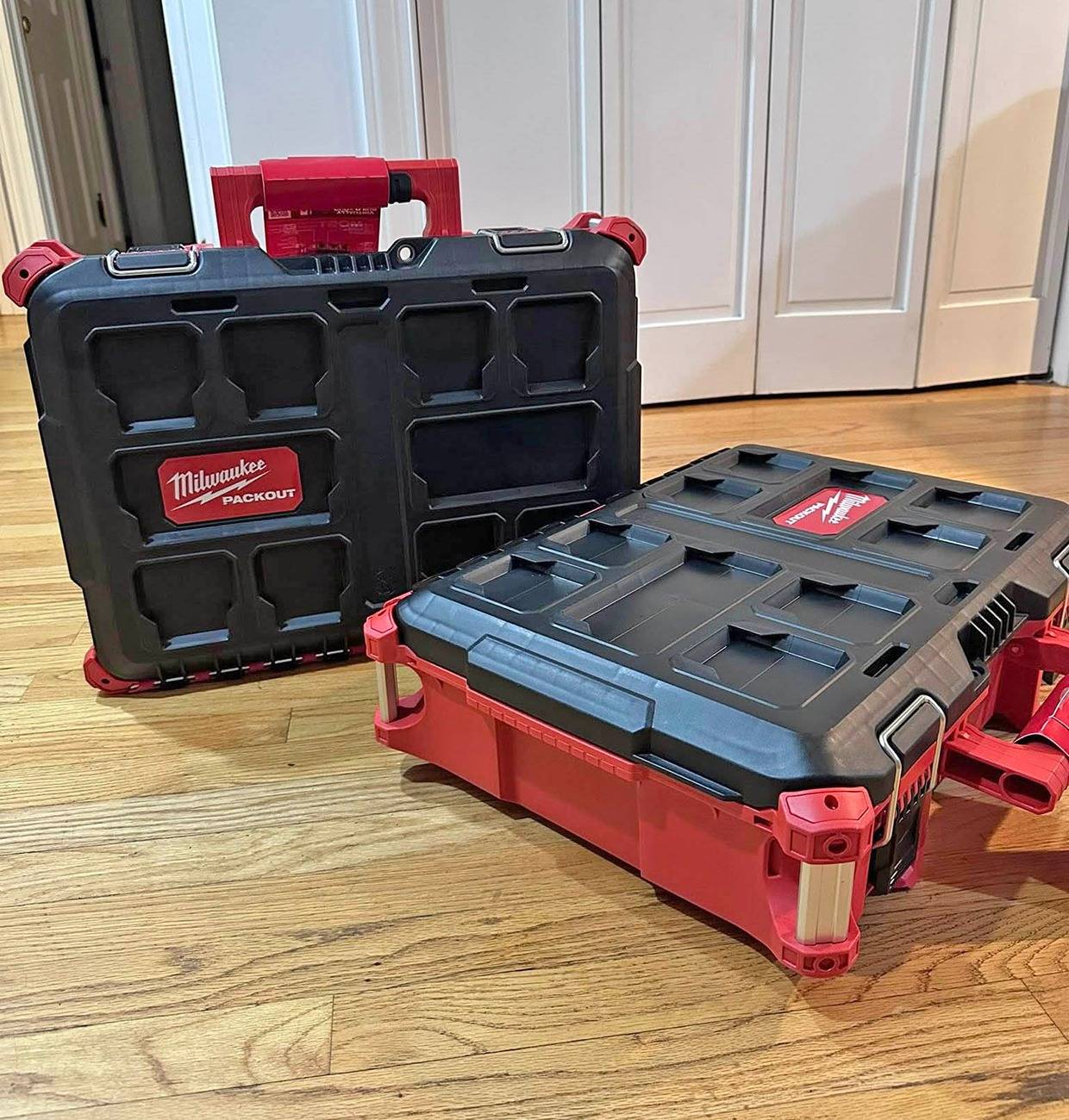 2025 4runner 6th gen Milwaukee Packout Tool Box fits behind 3rd row seats Milwaukee Packout Tool Box fits behind 3rd row seats 1