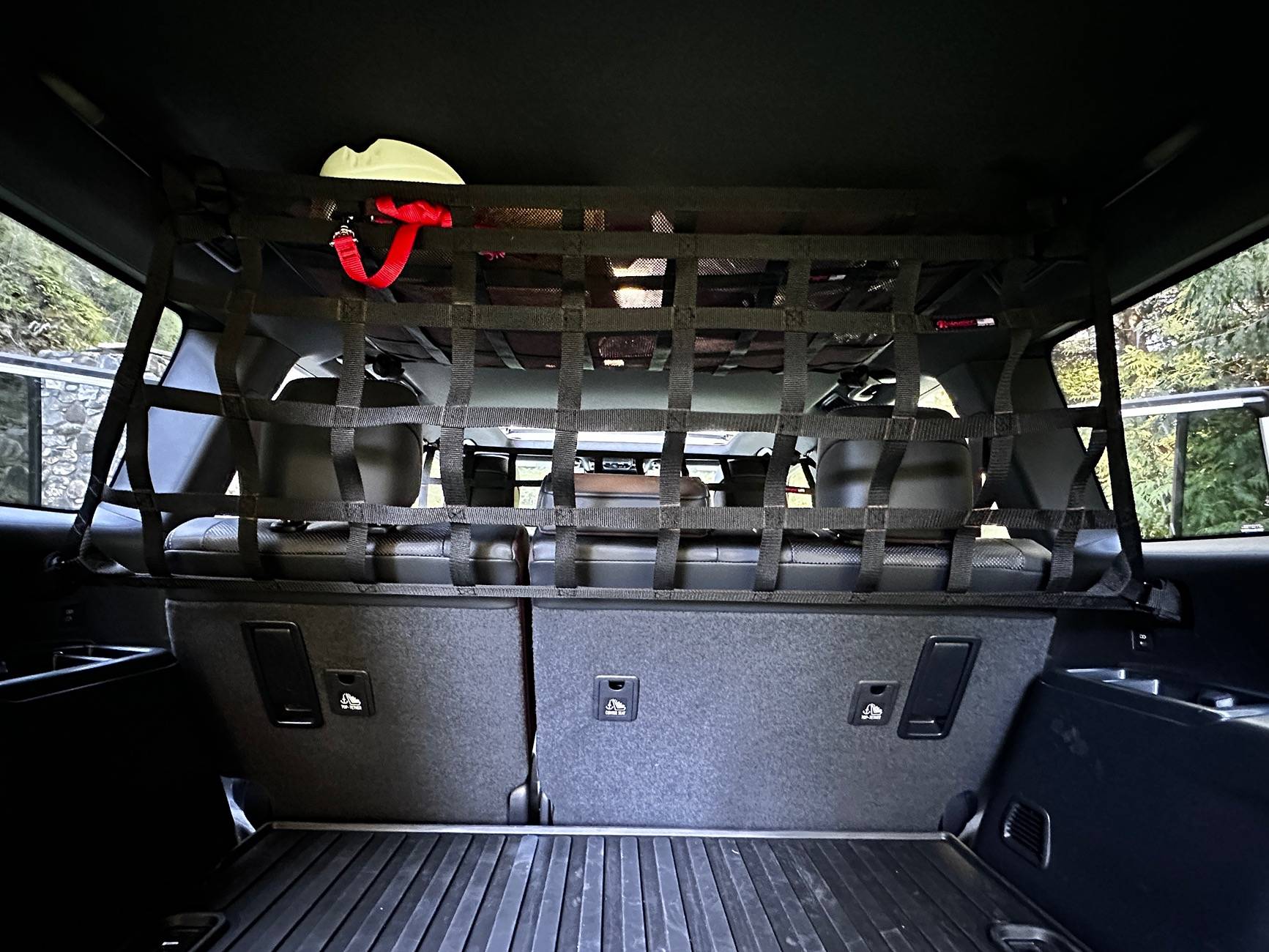 2025 4runner 6th gen Attic Ceiling Cargo Net install for 6th gen 2025+ 4Runner IMG_9729