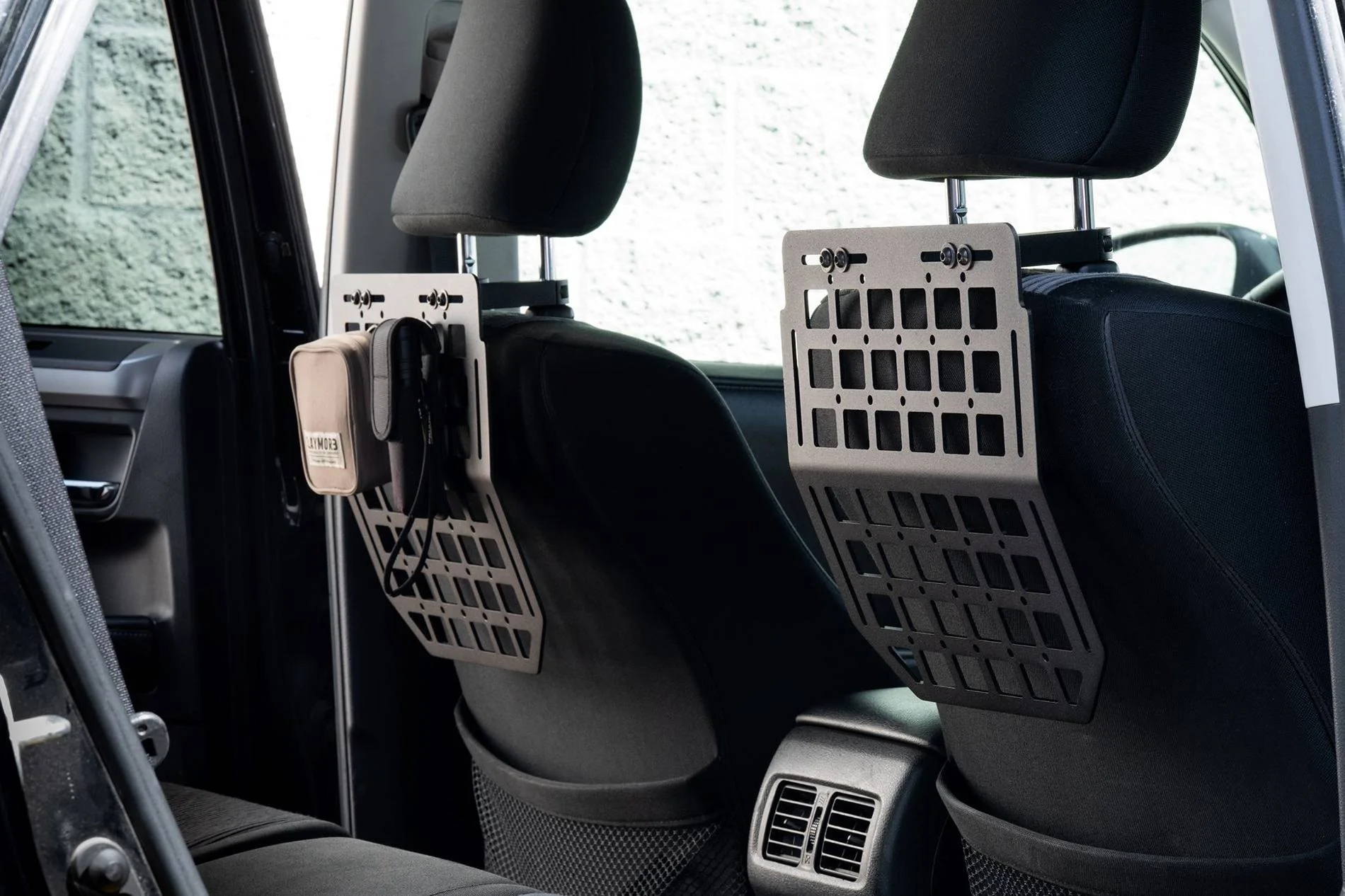 2025 4runner 6th gen Greenlane Offroad Aftermarket Parts for 2025+ 4Runner 6th Gen: roof rack, sliders, recovery points, skid plates, molle side panel, ditch light bracket Seat Back Molle Panel Storage System 2