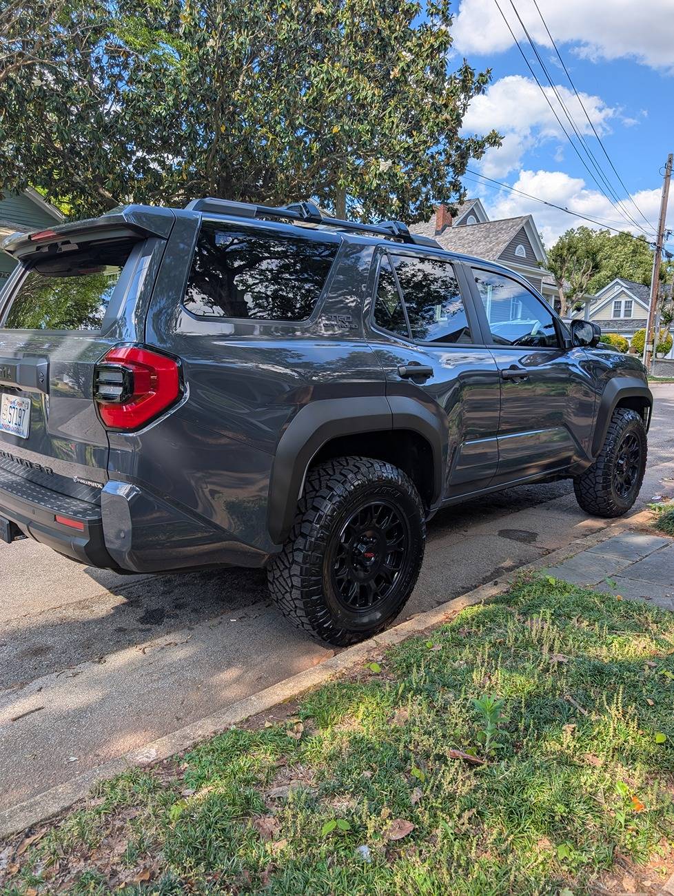 2025 4runner 6th gen Underground TRD ORP w/ Nitto Ridge Grapplers 265/70R18 on TRD Matte Black Wheels PXL_20250506_203220152