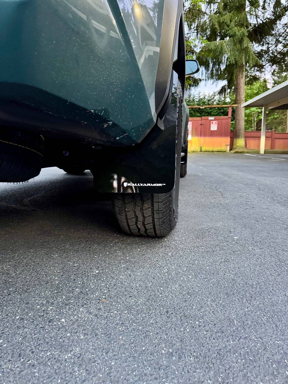2025 4runner 6th gen Rally Armor Mud Flaps (white letters) installed on Everest TRD-Off-Road IMG_1652